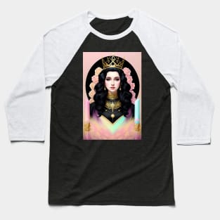 Witch Fantasy Queen Baseball T-Shirt